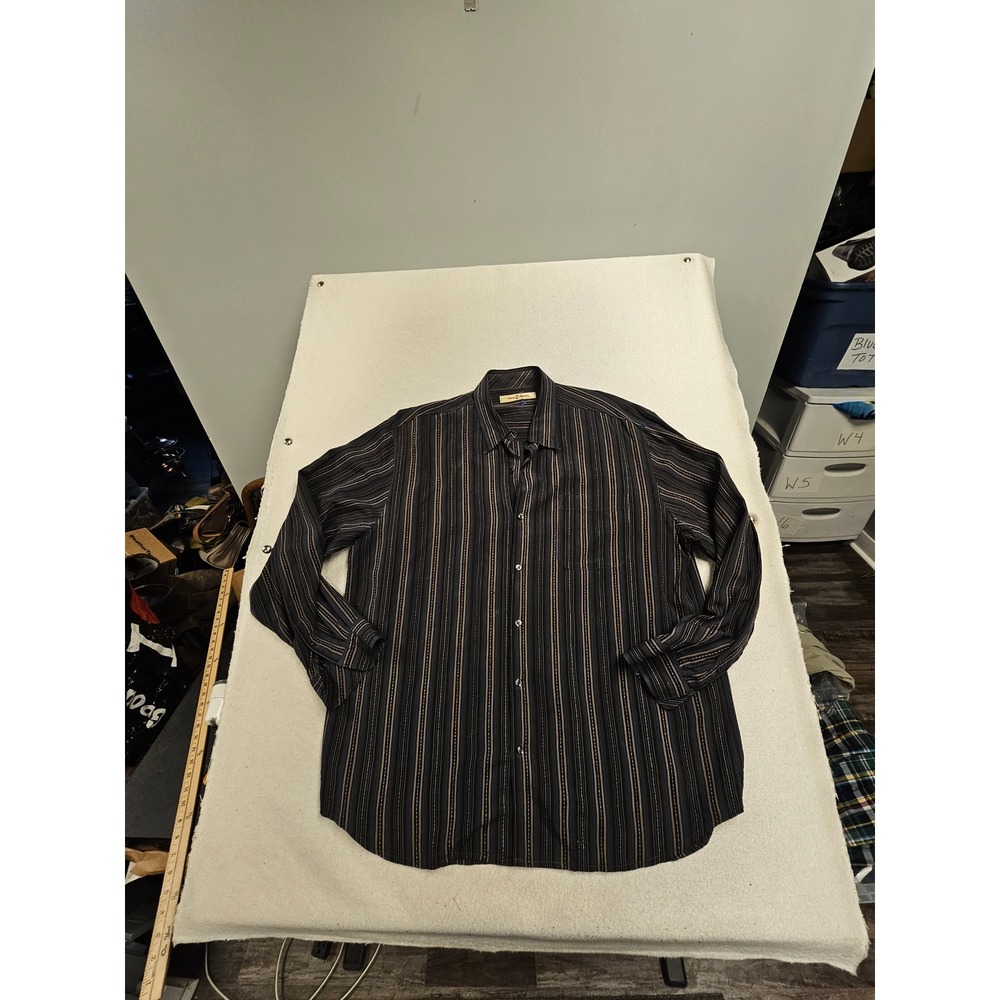 Shirt Blue Brown